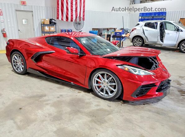 1G1YA2D44P5123654 2023 CHEVROLET CORVETTE Red Առջևի աջ