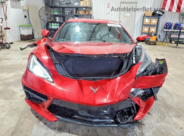1G1YA2D44P5123654 2023 CHEVROLET CORVETTE Red Դիմացի տեսք