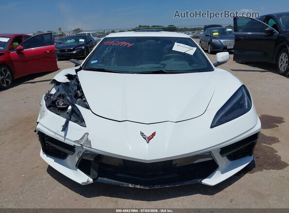 1G1YA2D44R5110843 2024 CHEVROLET CORVETTE White Widok wnętrza z tyłu