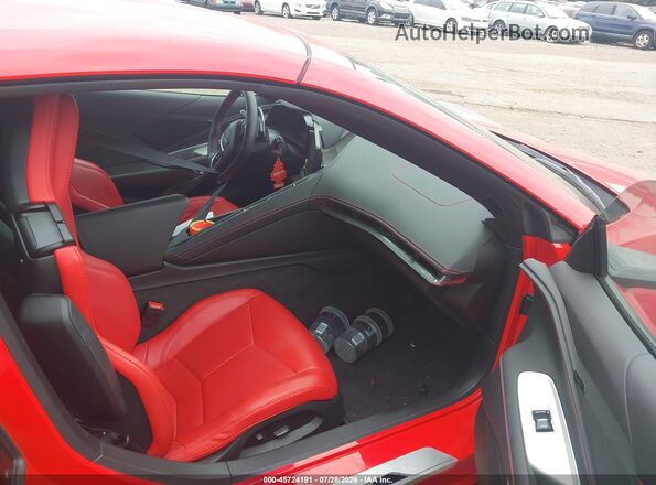 1G1YA2D46P5125065 2023 CHEVROLET CORVETTE Orange წინა სალონის ხედი