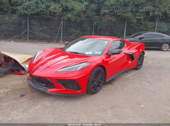 1G1YA2D46P5125065 2023 CHEVROLET CORVETTE Orange წინა მარცხენა ხედი სამი მეოთხედიდან