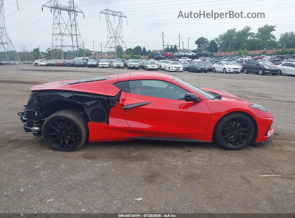 1G1YA2D46P5125065 2023 CHEVROLET CORVETTE Orange ხელსაწყოთა პანელის ხედი