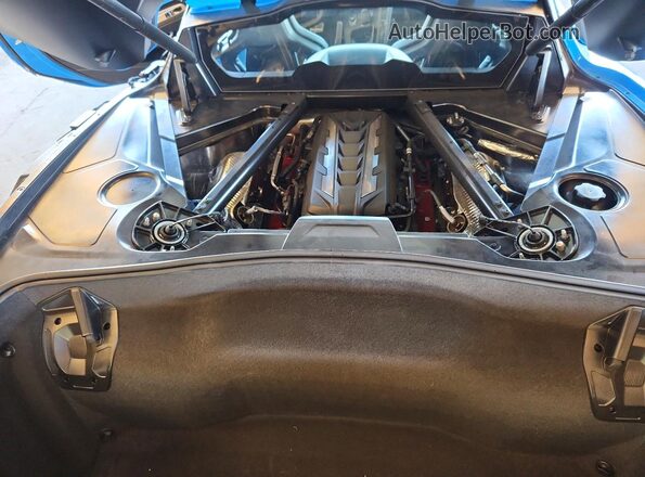 1G1YA2D46S5105116 2025 CHEVROLET CORVETTE Blue უკანა სალონის ხედი