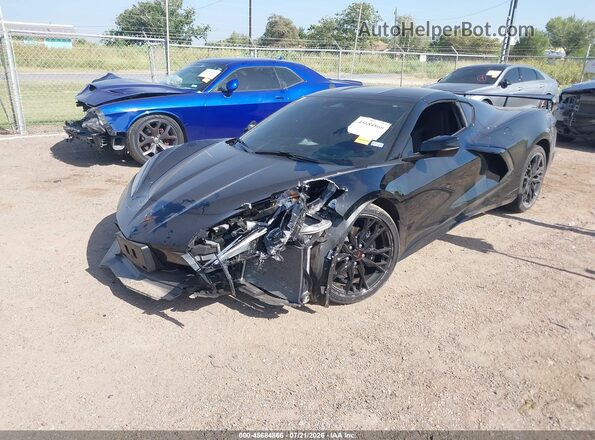1G1YA2D46S5112079 2025 CHEVROLET CORVETTE Черный Передняя левая четверть