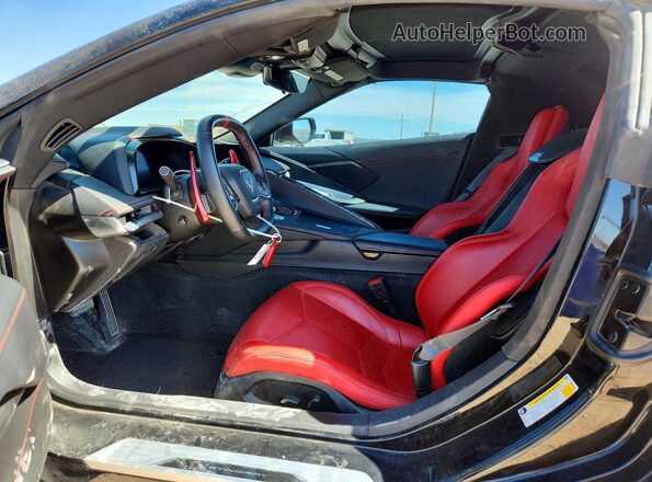 1G1YA2D48R5113924 2024 CHEVROLET CORVETTE Black Սալոնի դիմացի տեսք