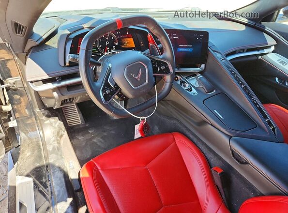 1G1YA2D48R5113924 2024 CHEVROLET CORVETTE Black Առջևի վահանակի տեսք