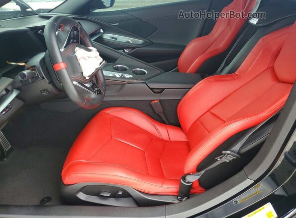 1G1YA2D48T5101943 2026 CHEVROLET CORVETTE Black Widok wnętrza z przodu