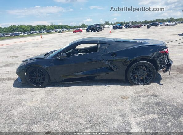 1G1YA2D49P5141745 2023 CHEVROLET CORVETTE Black Սալոնի հետևի տեսք