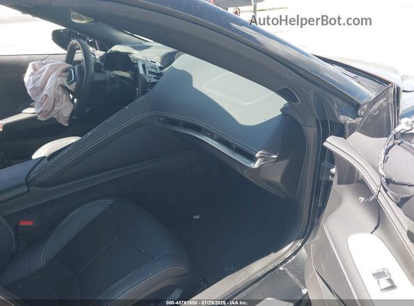 1G1YA2D49P5141745 2023 CHEVROLET CORVETTE Black Սալոնի դիմացի տեսք
