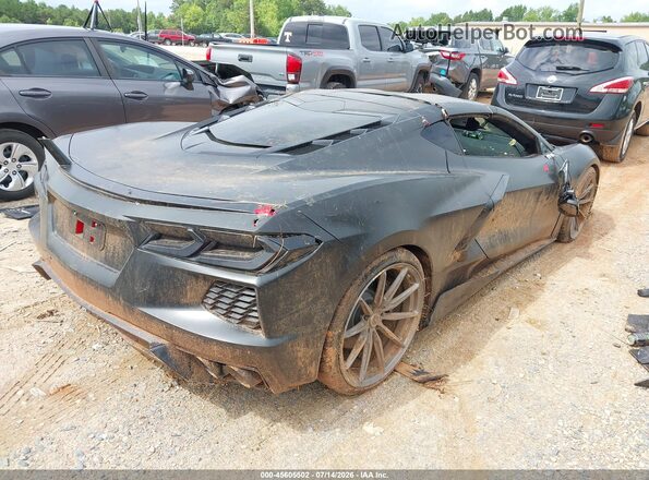 1G1YA2D4XN5106306 2022 CHEVROLET CORVETTE Black Tył prawy