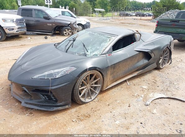 1G1YA2D4XN5106306 2022 CHEVROLET CORVETTE Black Przód lewy