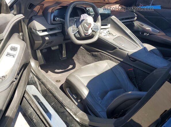 1G1YA2D4XP5131631 2023 CHEVROLET CORVETTE Black Widok deski rozdzielczej