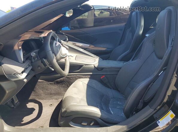 1G1YA2D4XP5131631 2023 CHEVROLET CORVETTE Black Widok wnętrza z przodu