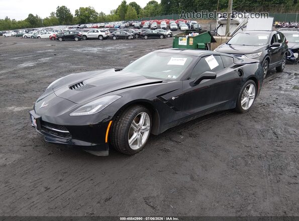 1G1YA2D77G5113758 2016 CHEVROLET CORVETTE Black Przód lewy