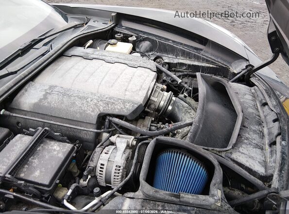 1G1YA2D77G5113758 2016 CHEVROLET CORVETTE Black Widok zestawu wskaźników