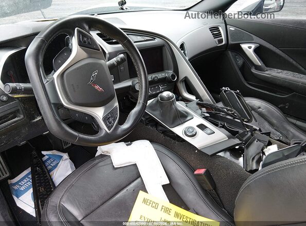 1G1YA2D77G5113758 2016 CHEVROLET CORVETTE Black Widok wnętrza z tyłu