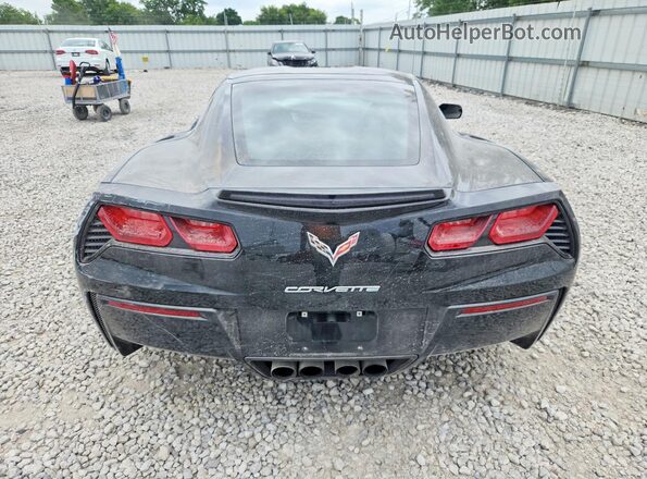 1G1YA2D79K5114399 2019 CHEVROLET CORVETTE Черный Вид сзади