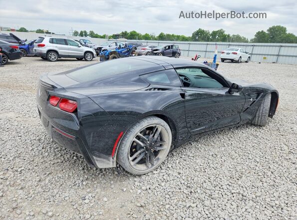 1G1YA2D79K5114399 2019 CHEVROLET CORVETTE Черный Задняя правая четверть