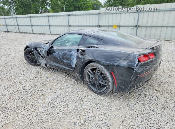 1G1YA2D79K5114399 2019 CHEVROLET CORVETTE Черный Задняя левая четверть