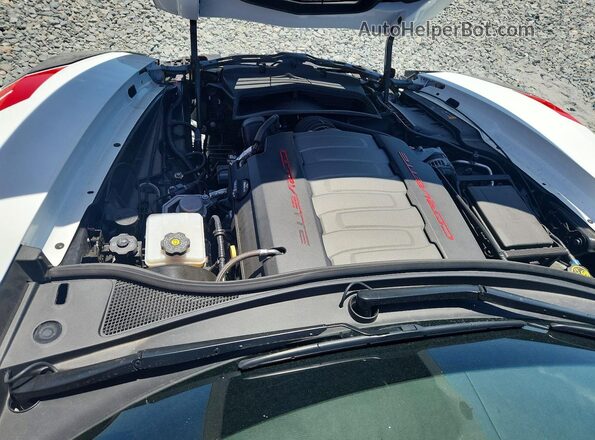 1G1YA2D7XK5109129 2019 CHEVROLET CORVETTE White Rear interior view