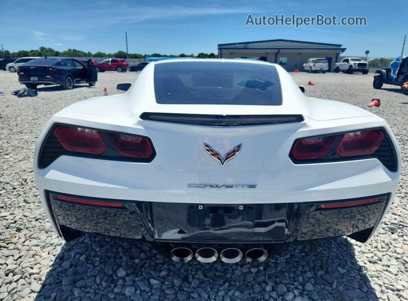 1G1YA2D7XK5109129 2019 CHEVROLET CORVETTE White Rear view