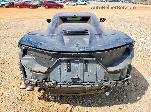 1G1YA3D49R5100508 2024 CHEVROLET CORVETTE Black Rear view