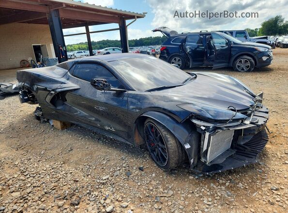 1G1YA3D49R5100508 2024 CHEVROLET CORVETTE Black Front right