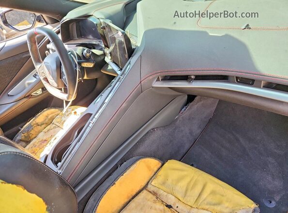 1G1YA3D49R5100508 2024 CHEVROLET CORVETTE Black Dashboard view
