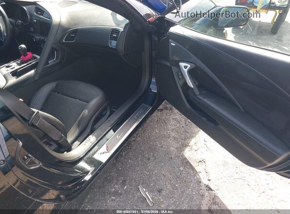 1G1YA3D73K5122990 2019 CHEVROLET CORVETTE Black Vista interior delantera