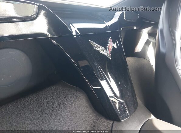 1G1YA3D73K5122990 2019 CHEVROLET CORVETTE Black Vista de la etiqueta del VIN