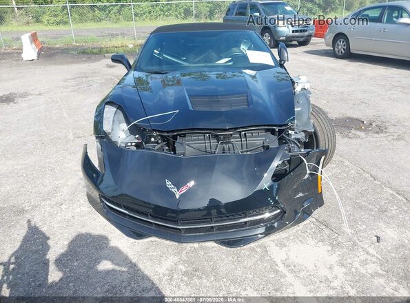 1G1YA3D73K5122990 2019 CHEVROLET CORVETTE Black Vista del cuadro de instrumentos