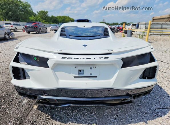 1G1YB2D42S5101464 2025 CHEVROLET CORVETTE White Widok z tyłu