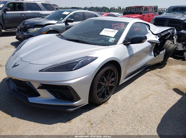 1G1YB2D43T5110188 2026 CHEVROLET CORVETTE Silver Передня ліва чверть