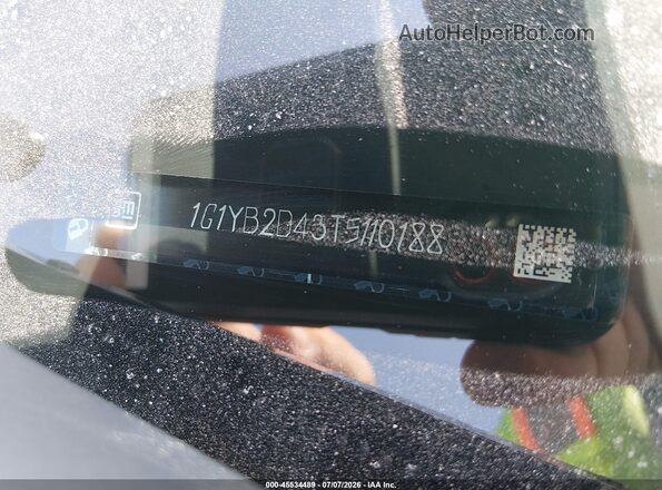 1G1YB2D43T5110188 2026 CHEVROLET CORVETTE Silver Вид підкапотного простору