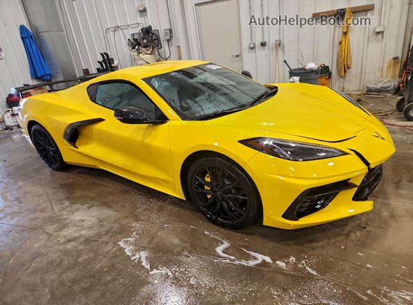 1G1YB2D45S5104438 2025 CHEVROLET CORVETTE Yellow Delantero derecho