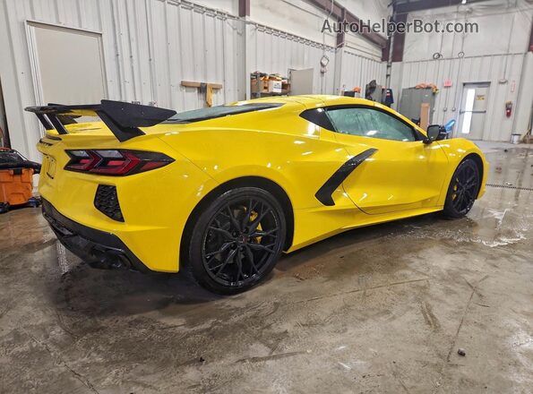 1G1YB2D45S5104438 2025 CHEVROLET CORVETTE Yellow Trasero derecho