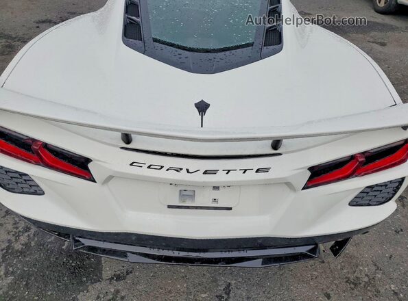 1G1YB2D45T5106417 2026 CHEVROLET CORVETTE White Սալոնի հետևի տեսք