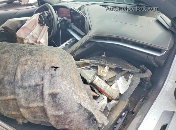 1G1YB2D45T5106417 2026 CHEVROLET CORVETTE White Առջևի վահանակի տեսք
