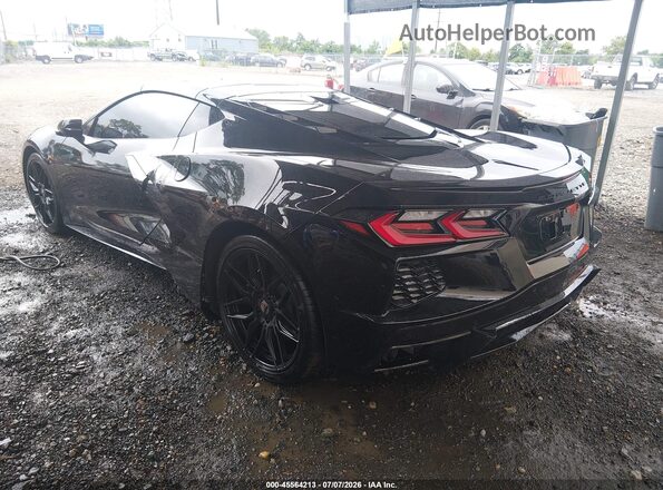 1G1YB2D48N5115907 2022 CHEVROLET CORVETTE Черный Задняя левая четверть