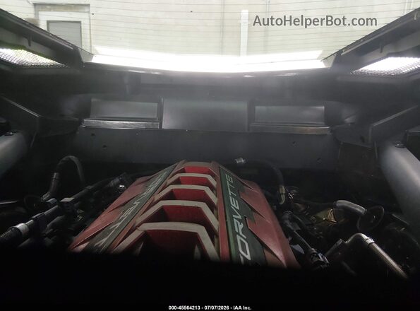 1G1YB2D48N5115907 2022 CHEVROLET CORVETTE Черный Вид подкапотного пространства