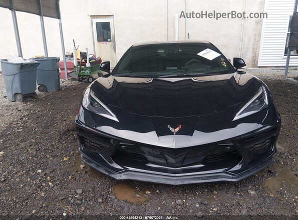 1G1YB2D48N5115907 2022 CHEVROLET CORVETTE Черный Вид сзади