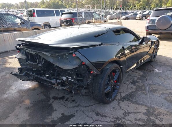 1G1YB2D70H5113664 2017 CHEVROLET CORVETTE Черный Задняя правая четверть