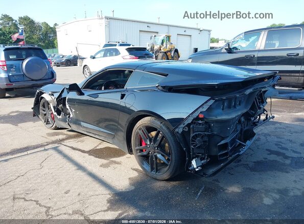 1G1YB2D70H5113664 2017 CHEVROLET CORVETTE Черный Вид спереди