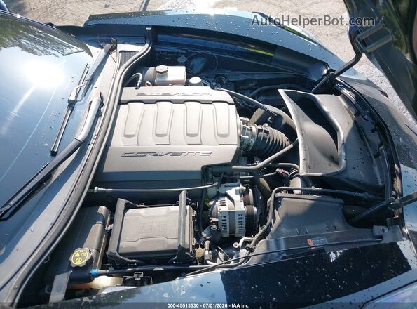 1G1YB2D70H5113664 2017 CHEVROLET CORVETTE Черный Вид сзади