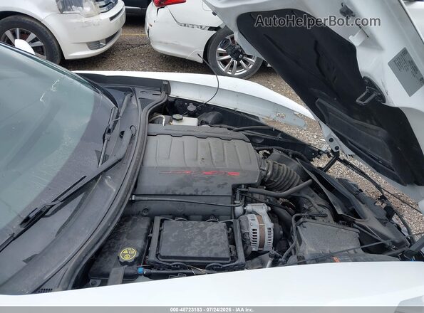 1G1YB2D71G5101070 2016 CHEVROLET CORVETTE White Widok z tyłu
