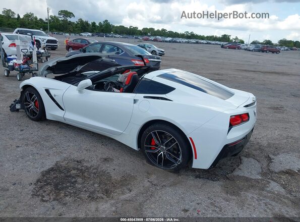 1G1YB2D71H5111132 2017 CHEVROLET CORVETTE White უკანა მარცხენა