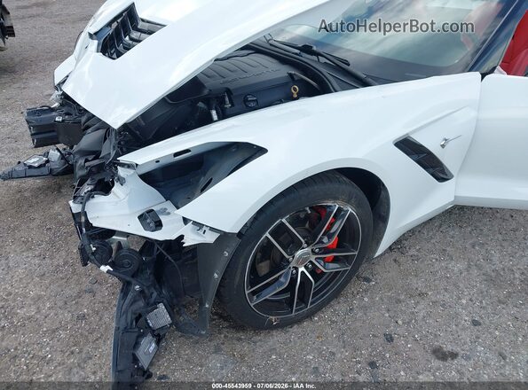 1G1YB2D71H5111132 2017 CHEVROLET CORVETTE White წინა ხედი