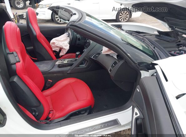 1G1YB2D71H5111132 2017 CHEVROLET CORVETTE White წინა სალონის ხედი