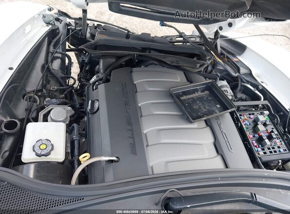 1G1YB2D71H5111132 2017 CHEVROLET CORVETTE White უკანა ხედი