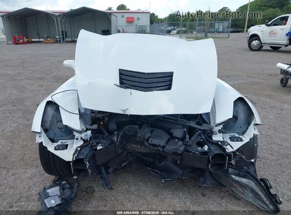 1G1YB2D71H5111132 2017 CHEVROLET CORVETTE White ხელსაწყოთა პანელის ხედი